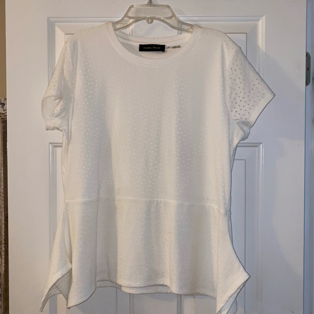 Ivanka Trump beautiful white top